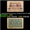 Image 1 : 1914 Imerpial germnay 50 Mark Note P# 49B Grades vf+