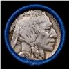 Image 2 : Buffalo Nickel Shotgun Roll in Old Bank Style 'Abbott Coin Counter' Wrapper 1930 & p Mint Ends