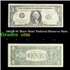 Image 1 : 1963B $1 'Barr Note' Federal Reserve Note Grades vf++