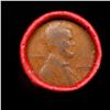 Image 3 : Mixed small cents 1c orig shotgun roll, 1920-p Lincoln Cent, 1921-p Lincoln Cent other end, Nathan's