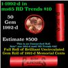 Image 1 : Shotgun Lincoln 1c roll, 1992-d 50 pcs Steel-Strong Wrapper.
