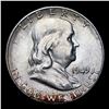 Image 2 : 1949-s Franklin Half Dollar 50c Grades GEM Unc