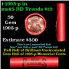 Image 1 : Shotgun Lincoln 1c roll, 1995-p 50 pcs Steel-Strong Wrapper.