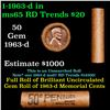 Image 1 : Shotgun Lincoln 1c roll, 1963-d 50 pcs Brandt Wrapper.
