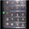 Image 2 : Huge Liifetime Collection - Too Many Coins To Auction Individually - This Lot is For One Page of 20 