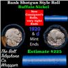 Image 1 : Buffalo Nickel Shotgun Roll in Old Bank Style 'Bell Telephone'  Wrapper 1920 &d Mint Ends