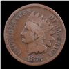 Image 2 : 1875 Indian Cent 1c Grades f+