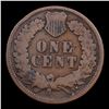 Image 3 : 1875 Indian Cent 1c Grades f+