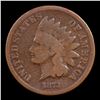 Image 2 : 1873 Open 3 Indian Cent 1c Grades vg, very good