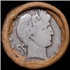 Image 2 : ***Auction Highlight*** Old 50c Roll $10 Halves Solid Barber Half dollar Roll with 1915 & O  Ends (f