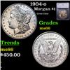 Image 1 : 1904-o Morgan Dollar $1 Graded ms66 BY SEGS