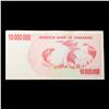 Image 2 : 2006-2008 Zimbabwe 10 Million Dollars (ZWN) Emergency Bearer Check Notes Grades Choice AU/BU Slider