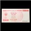 Image 3 : 2006-2008 Zimbabwe 10 Million Dollars (ZWN) Emergency Bearer Check Notes Grades Choice AU/BU Slider