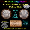 Image 1 : ***Auction Highlight*** 1879 & CC Uncirculated Morgan Dollar Shotgun Roll (fc)