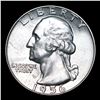 Image 2 : 1956-d Washington Quarter 25c Grades GEM+ Unc
