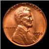 Image 2 : 1954-p Lincoln Cent 1c Grades GEM+ Unc RD