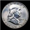 Image 2 : 1948-p Franklin Half Dollar 50c Grades GEM FBL