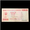 Image 3 : 2006-2008 Zimbabwe 10 Million Dollars (ZWN) Emergency Bearer Check Notes Grades vf++