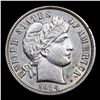 Image 2 : 1914-d Barber Dime 10c Grades Choice AU/BU Slider+
