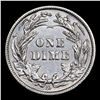 Image 3 : 1914-d Barber Dime 10c Grades Choice AU/BU Slider+