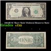 Image 1 : 1963B $1 'Barr Note' Federal Reserve Note Grades vf++