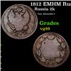 Image 1 : 1812 EMHM Russia 2 Kopeks C# 118.3 Grades vg+