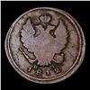Image 2 : 1812 EMHM Russia 2 Kopeks C# 118.3 Grades vg+