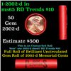 Image 1 : Shotgun Lincoln 1c roll, 2002-d 50 pcs Steel-Strong Wrapper.
