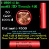 Image 1 : Shotgun Lincoln 1c roll, 1996-d 50 pcs Steel-Strong Wrapper.