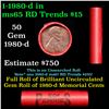 Image 1 : Shotgun Lincoln 1c roll, 1980-d 50 pcs Steel-Strong Wrapper.