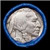 Image 2 : Buffalo Nickel Shotgun Roll in Old Bank Style 'Abbott Coin Counter' Wrapper 1934 & p Mint Ends