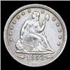 Image 2 : ***Auction Highlight*** 1853 arrow & rays Seated Liberty Quarter 25c Graded Choice Unc BY USCG (fc)