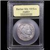 Image 4 : ***Auction Highlight*** 1915-s Barber Half Dollars 50c Graded GEM+ Unc BY USCG (fc)