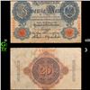 Image 1 : 1914 Imperial Germany 20 mark Note P# 46B Grades vf+