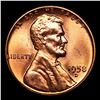 Image 2 : 1958-d Lincoln Cent 1c Grades Gem+ Unc RD