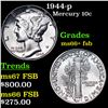 Image 1 : 1944-p Mercury Dime 10c Grades GEM++ FSB