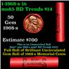 Image 1 : Shotgun Lincoln 1c roll, 1968-s 50 pcs Steel-Strong Wrapper.
