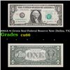 Image 1 : 2003A $1 Green Seal Federal Reserve Note (Dallas, TX) Grades Gem+ CU