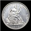 Image 2 : ***Auction Highlight*** 1860-o Seated Half Dollar 50c Graded Choice Unc+ PL BY USCG (fc)