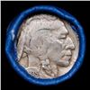 Image 2 : Buffalo Nickel Shotgun Roll in Old Bank Style 'Abbott Coin Counter' Wrapper 1935 & s Mint Ends