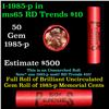 Image 1 : Shotgun Lincoln 1c roll, 1985-p 50 pcs Steel-Strong Wrapper.
