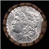 Image 2 : ***Auction Highlight***  AU/BU Slider Brinks Shotgun Morgan $1 Roll 1886 & P Ends Virtually UNC (fc)