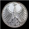 Image 2 : 1958 West Germany 5 Mark Note KM: 112.1 Grades Choice AU/BU Slider
