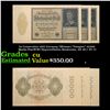 Image 1 : 3x Consecutive 1922 Germany (Weimar) "Vampire" 10,000 Marks Post-WWI Hyperinflation Banknotes, All A