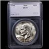 Image 2 : 1974-s Silver Eisenhower Dollar $1 Graded ms67+ BY SEGS