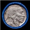 Image 2 : Buffalo Nickel Shotgun Roll in Old Bank Style 'Abbott Coin Counter' Wrapper 1928 & s Mint Ends