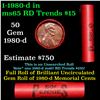 Image 1 : Shotgun Lincoln 1c roll, 1980-d 50 pcs Steel-Strong Wrapper.