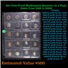 Image 1 : Huge Liifetime Collection - Too Many Coins To Auction Individually - This Lot is For One Page of 20 