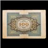 Image 3 : 1920 Germnay 100 Mark Note P# 69A Grades vf+