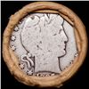 Image 2 : ***Auction Highlight*** Old 50c Roll $10 Halves Solid Barber Half dollar Roll with 1907 & O  Ends (f